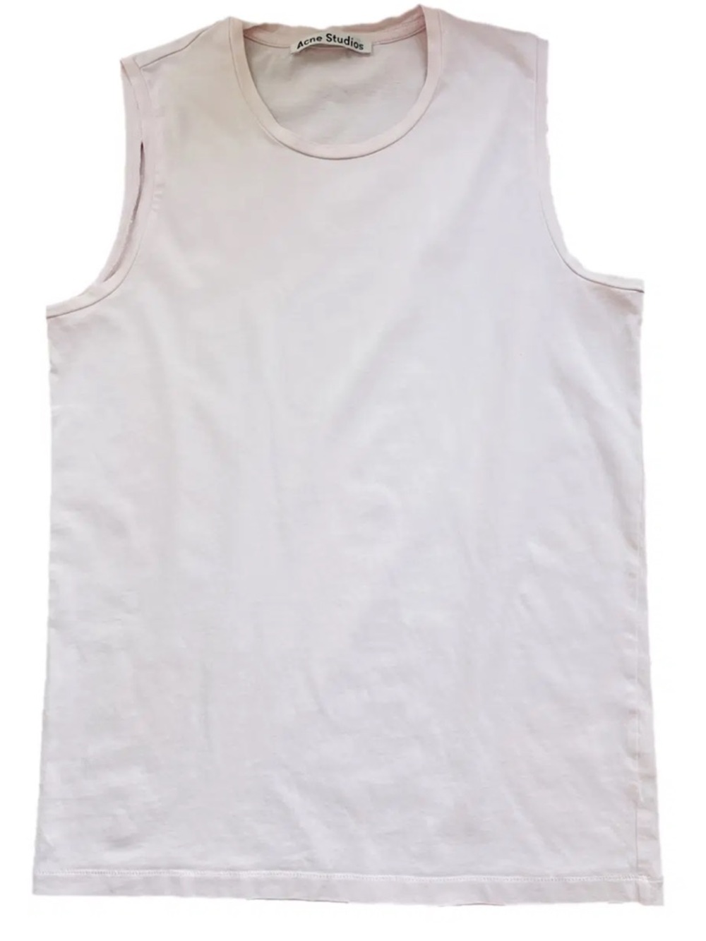 Acne Studios buy bye C  base Pale Pink Cotton Tee XS